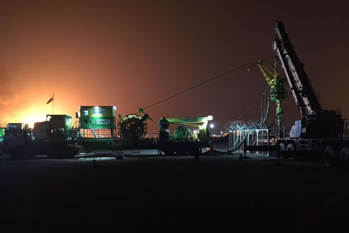 CPVEN realizó con éxito su primer trabajo de Coiled Tubing en Kuwait